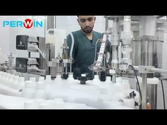 Linha de enchimento de reagente bioquímico para garrafas redondas de 10 ml a 500 ml