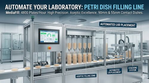 Latest company news about Modernizando a Eficiência do Laboratório: O Guia Definitivo para Linhas Automatizadas de Enchimento de Placas de Petri
